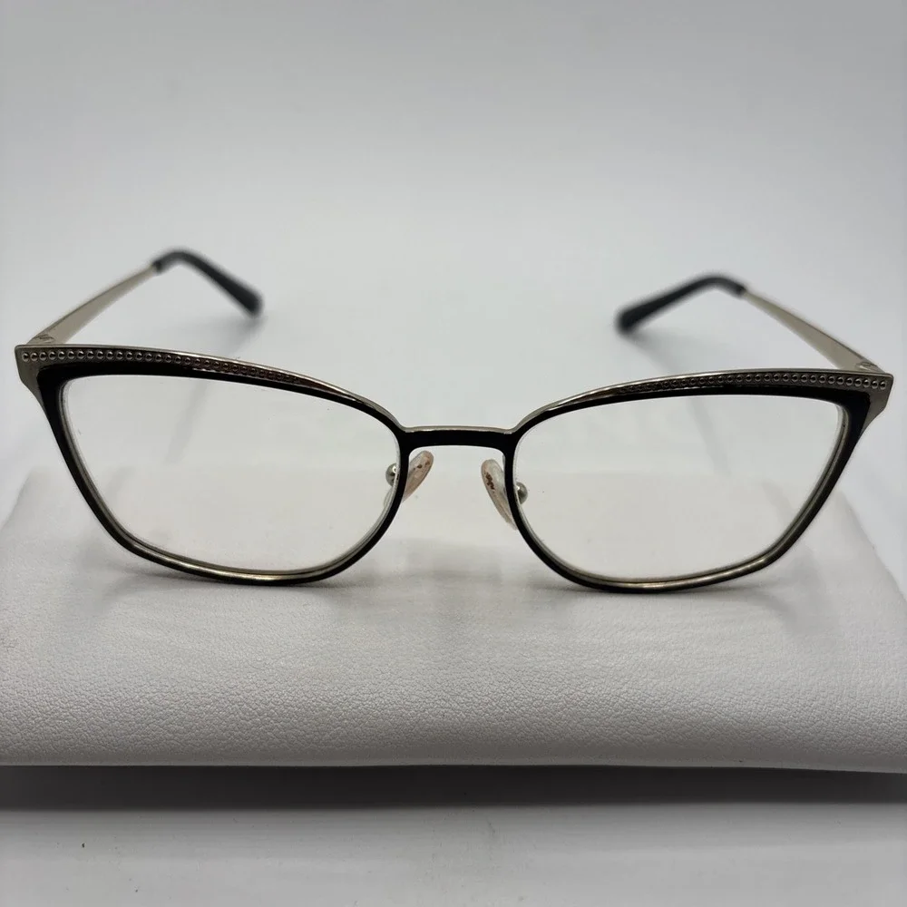 Michael Kors MK 3038 (Vallarta) 1203 Gold/Blk 54-17-140mm Eyeglasses Frame #D140